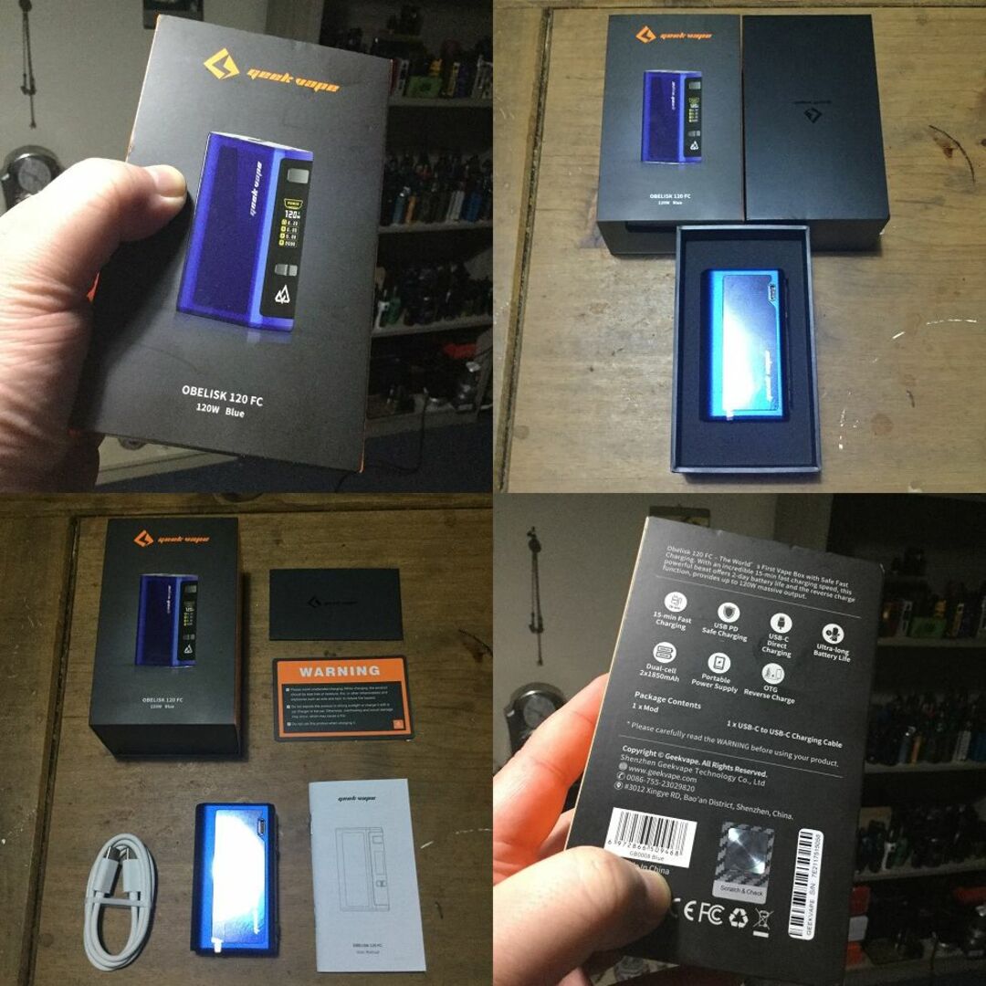 GEEKVAPE Obelisk 120 FC Mod 3700mAh SILV