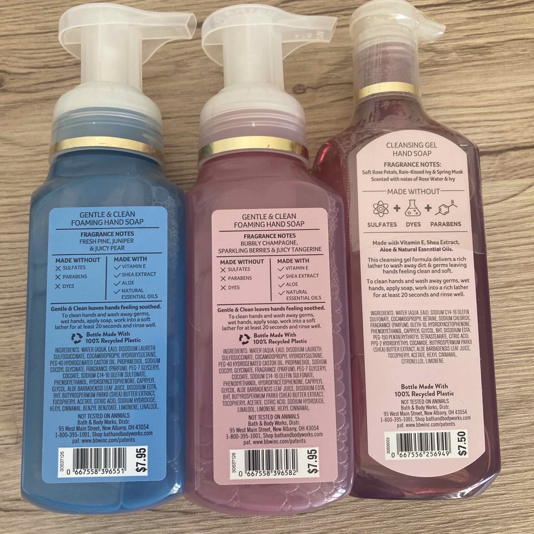 Bath & Body Works - BATH&BODYWORKS バスアンドボディワークス3本