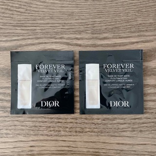 ディオール(Dior)のDior ディオールスキンフォーエヴァー　ベルベットヴェール　サンプル(化粧下地)