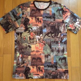 Vintage 総柄 tシャツ(Tシャツ/カットソー(半袖/袖なし))