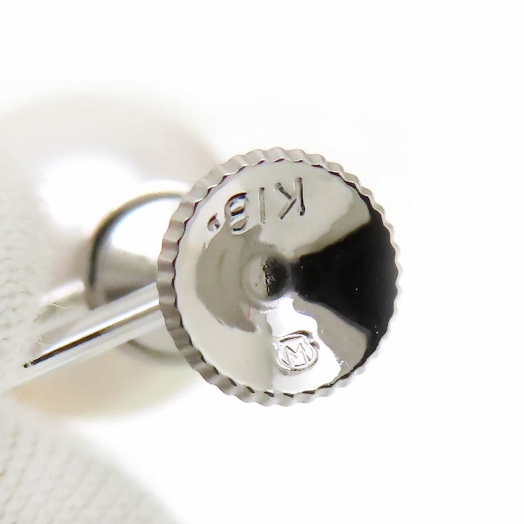 ミキモトMIKIMOTO パール イヤリング 8.3mm K18WG