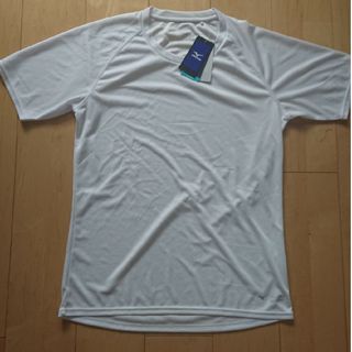 ミズノ(MIZUNO)のミズノ MIZUNO 速乾性Ｔシャツ 2XL ホワイト(ウェア)