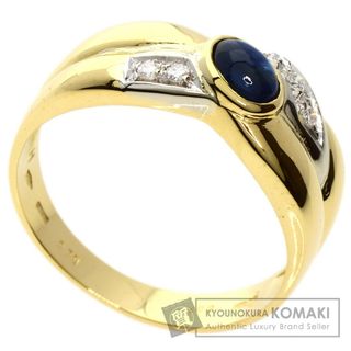 ダミアーニ(Damiani)のDamiani サファイア ダイヤモンド リング・指輪 K18YG レディース(リング(指輪))