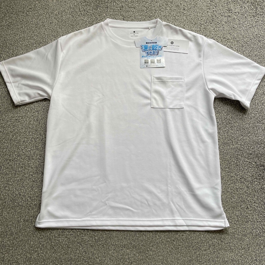 RESTORATION ドライTシャツ　LL ３枚セット　新品未使用タグ付き メンズのトップス(Tシャツ/カットソー(半袖/袖なし))の商品写真