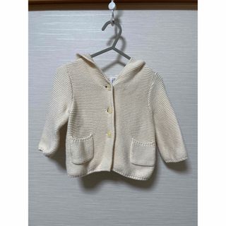 ベビーギャップ(babyGAP)のBABY GAP  ニットアウター　3〜6month(カーディガン/ボレロ)