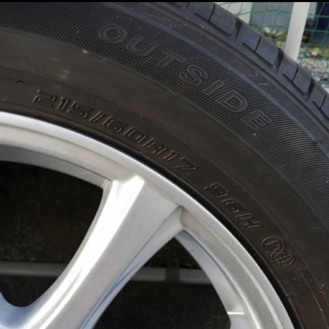 DUNLOP - 美品 215/60R17 ダンロップ タイヤ ホイール セット