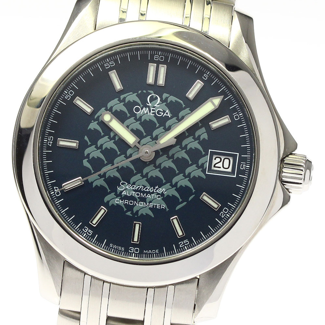 オメガ OMEGA 2508.80 シーマスター120 ジャックマイヨール 2002年限定 自動巻き メンズ 良品 _771071