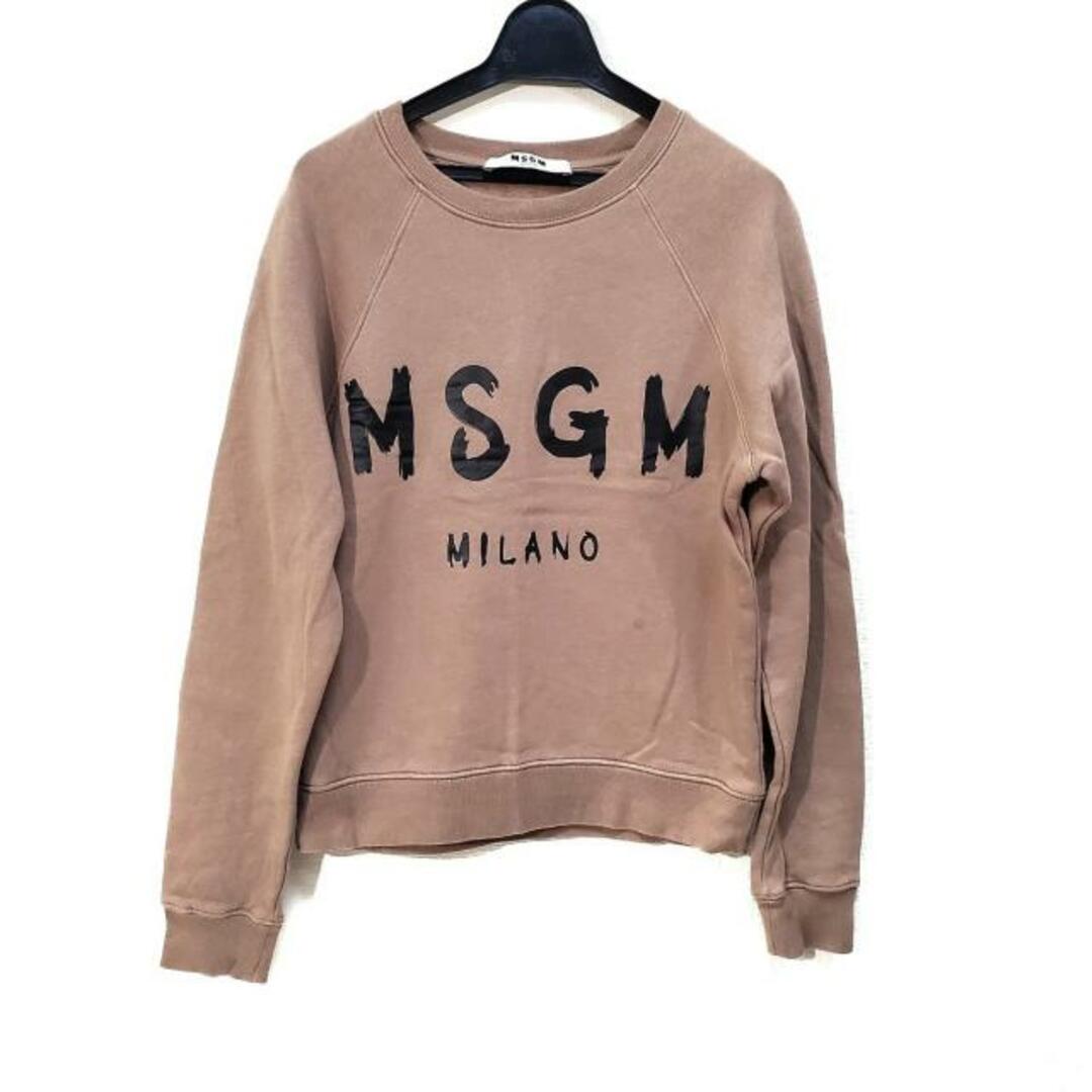 MSGM(エムエスジイエム)のエムエスジィエム トレーナー サイズXS - レディースのトップス(トレーナー/スウェット)の商品写真