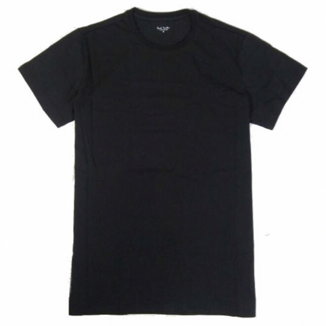 Paul Smith(ポールスミス)の【ポールスミス/Paul Smith】クルーネックインナーTシャツ・黒L×2枚 メンズのトップス(Tシャツ/カットソー(半袖/袖なし))の商品写真