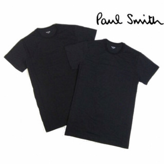 ポールスミス(Paul Smith)の【ポールスミス/Paul Smith】クルーネックインナーTシャツ・黒L×2枚(Tシャツ/カットソー(半袖/袖なし))