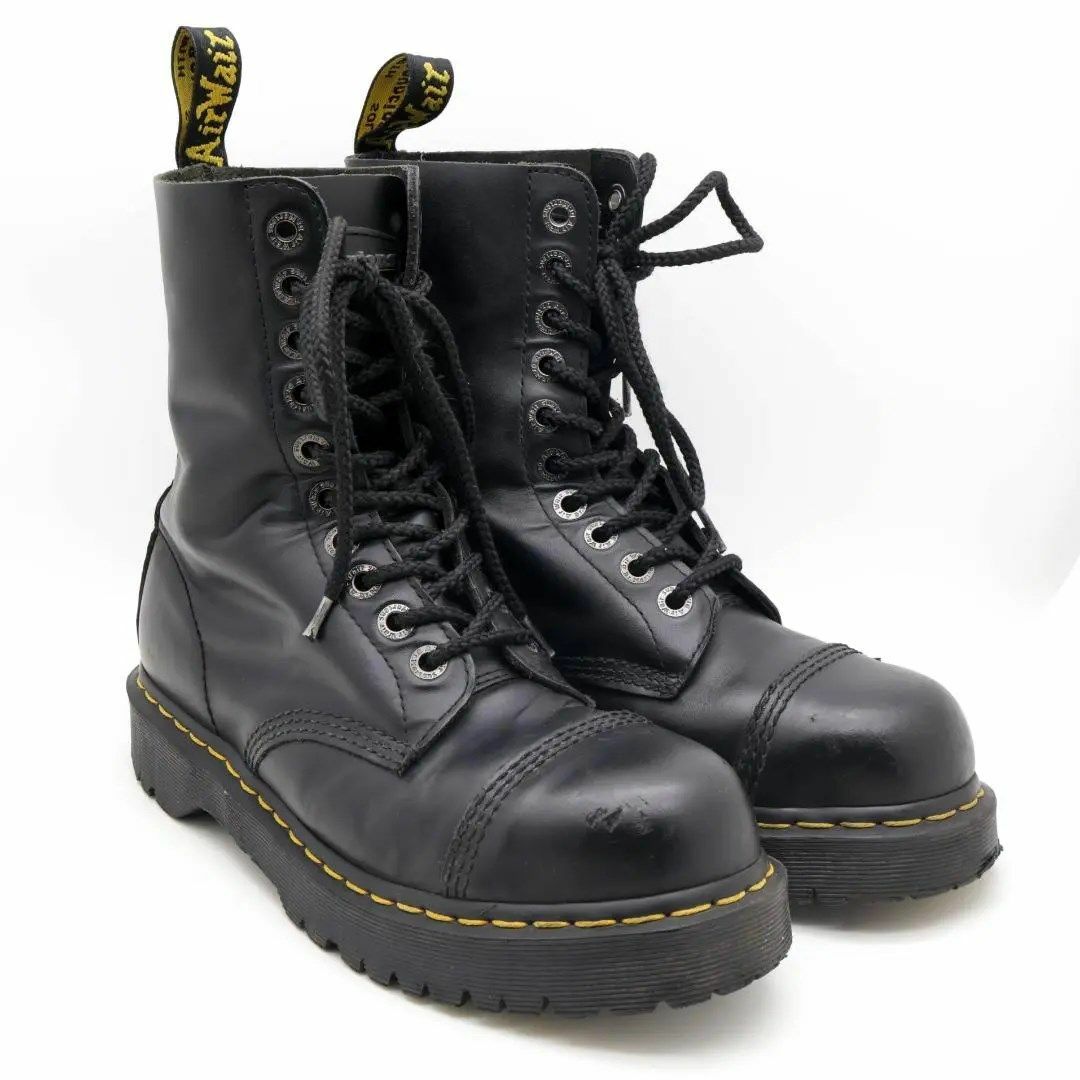 《人気》DR. MARTENS ブラック レースアップ アンクルブーツ 25.5 | フリマアプリ ラクマ