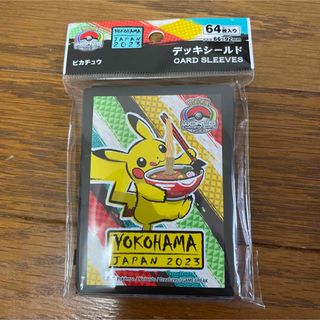 ポケカ　デッキシールド　ピカチュウ　横浜　スリーブ(カードサプライ/アクセサリ)