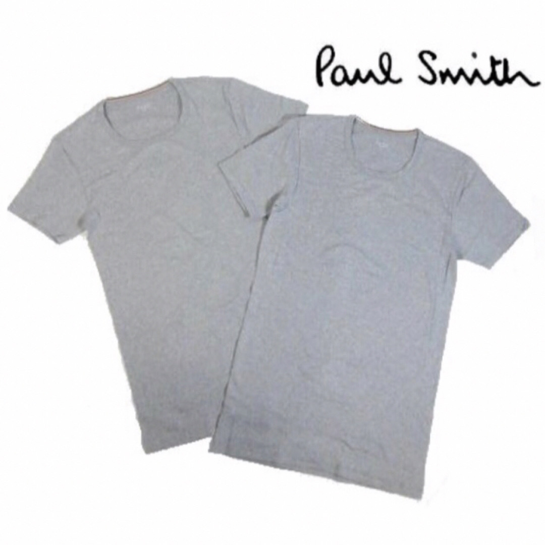 Paul Smith(ポールスミス)の【ポールスミス/Paul Smith】クルーネックインナーTシャツ・L×2枚 メンズのトップス(Tシャツ/カットソー(半袖/袖なし))の商品写真