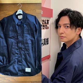 W)taps - WTAPS 23SS VERT JACKET ネイビー XL 生田斗真着用の通販｜ラクマ