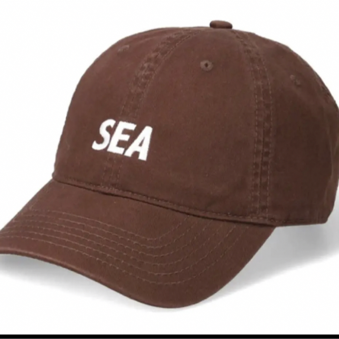 WIND AND SEA CAP ブラウン