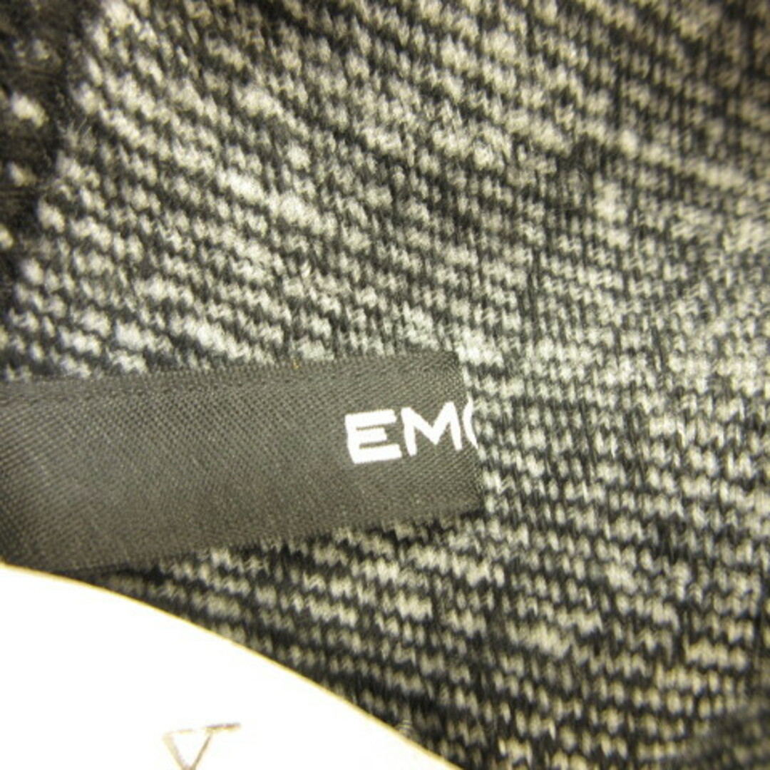 EMODA(エモダ)のエモダ EMODA ミニスカート タイト ストレッチ 黒 M *T400 レディースのスカート(ミニスカート)の商品写真