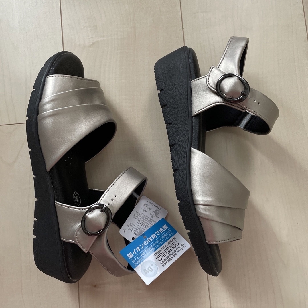 pansy(パンジー)のサンダル バックベルト クッション ソフト ゴム 履きやすい エレガント シンプ レディースの靴/シューズ(サンダル)の商品写真