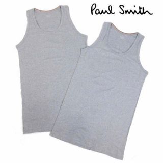 ポールスミス(Paul Smith)の【ポールスミス/Paul Smith】襟マルチストライプ タンクトップLL×2枚(タンクトップ)