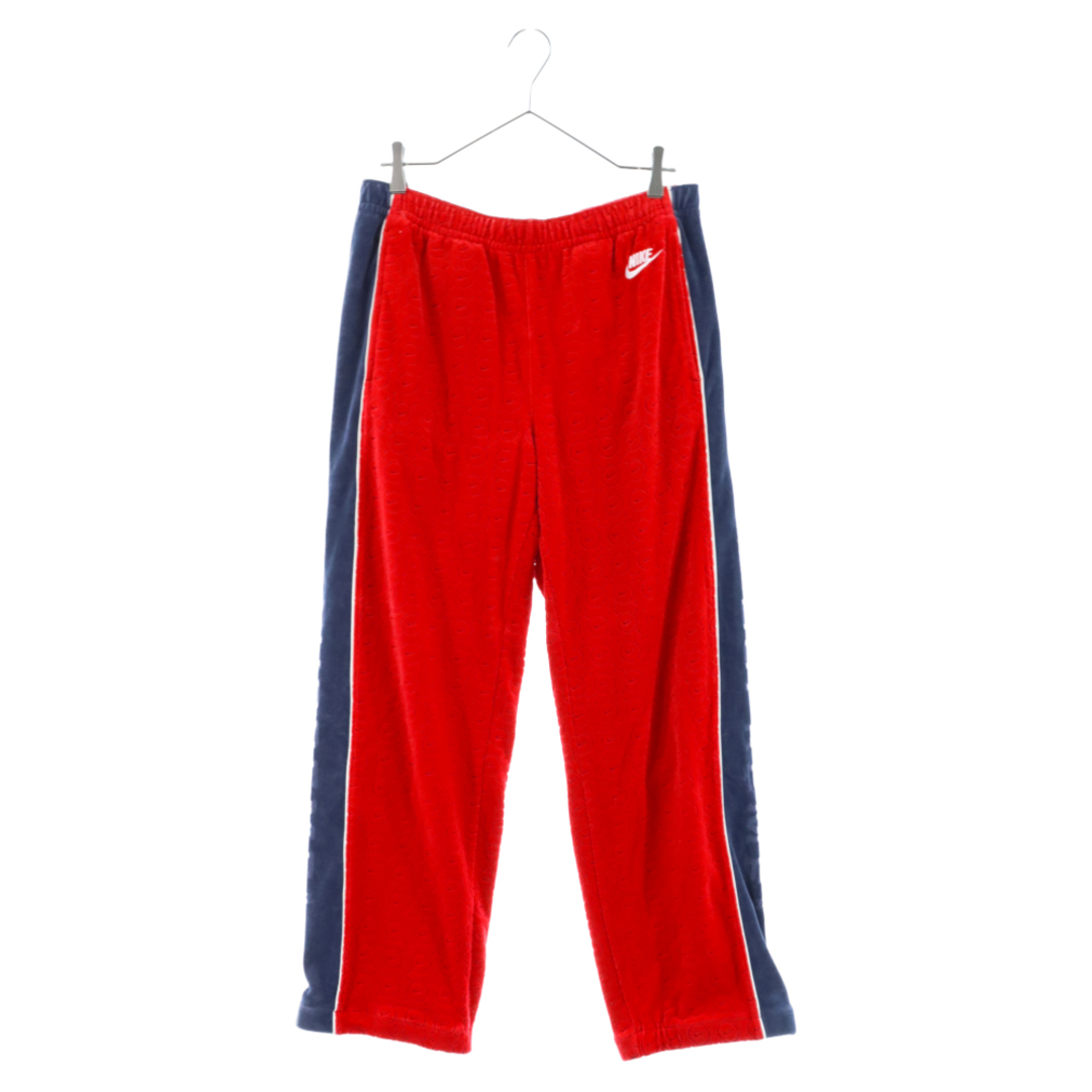 SUPREME シュプリーム 21SS×NIKE Velour Track Pant ナイキ ベロア トラック パンツ レッド DB5794-687