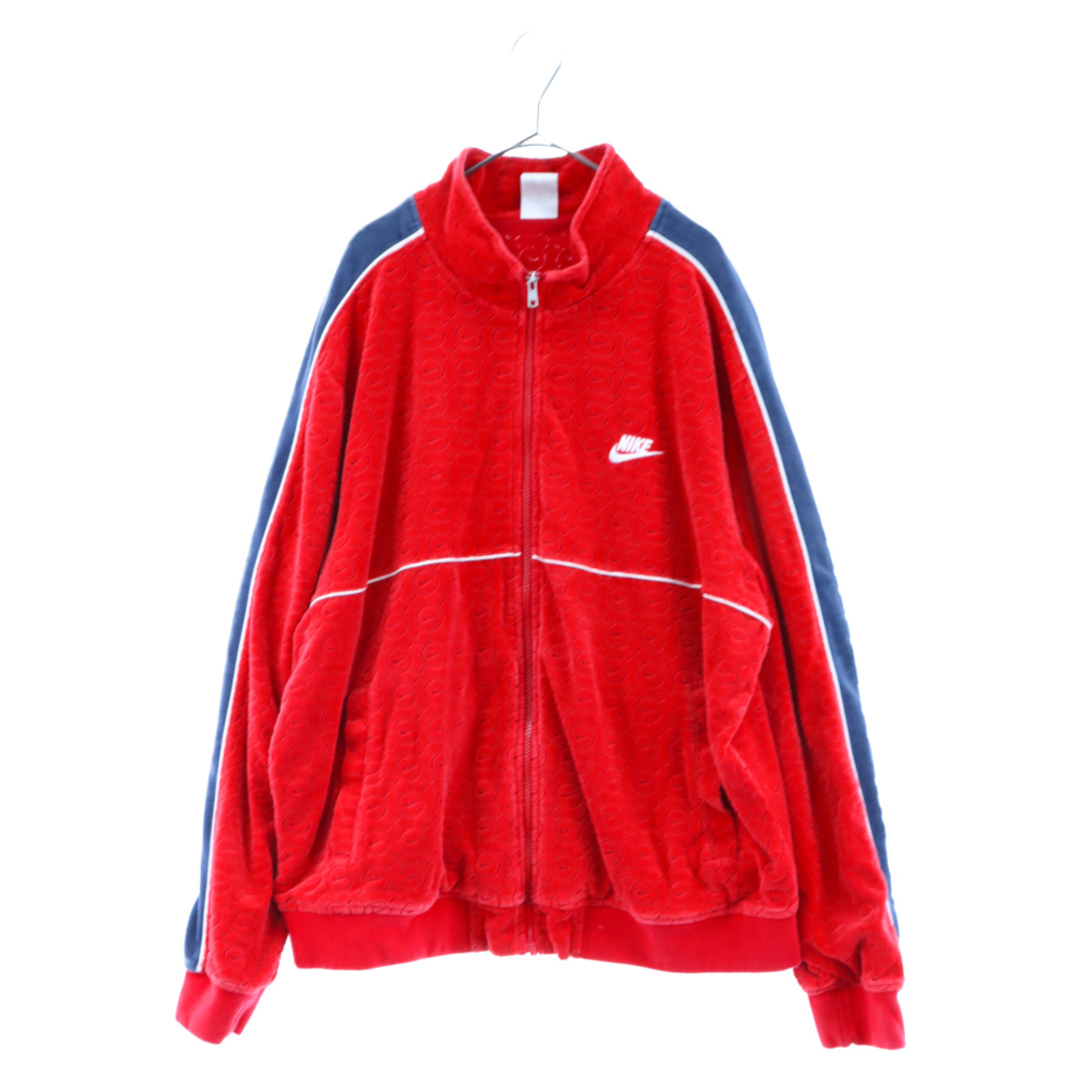 SUPREME シュプリーム 21SS×NIKE Velour Track jacket ナイキ ベロア トラック ジャケット レッド DB0496-687