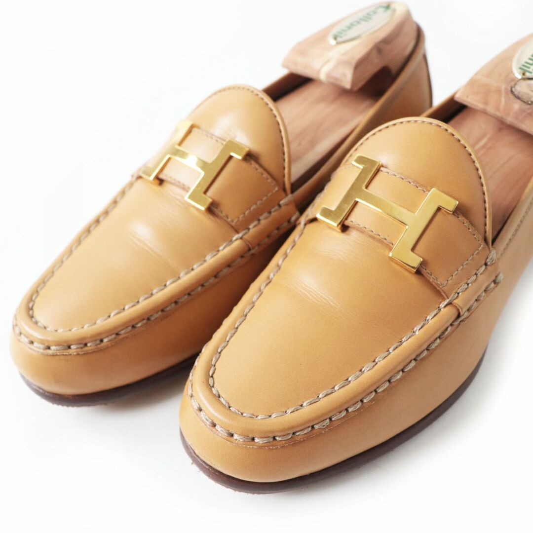 エルメス ローファー スエード ゴールド金具 | ortigueiramais.com.br