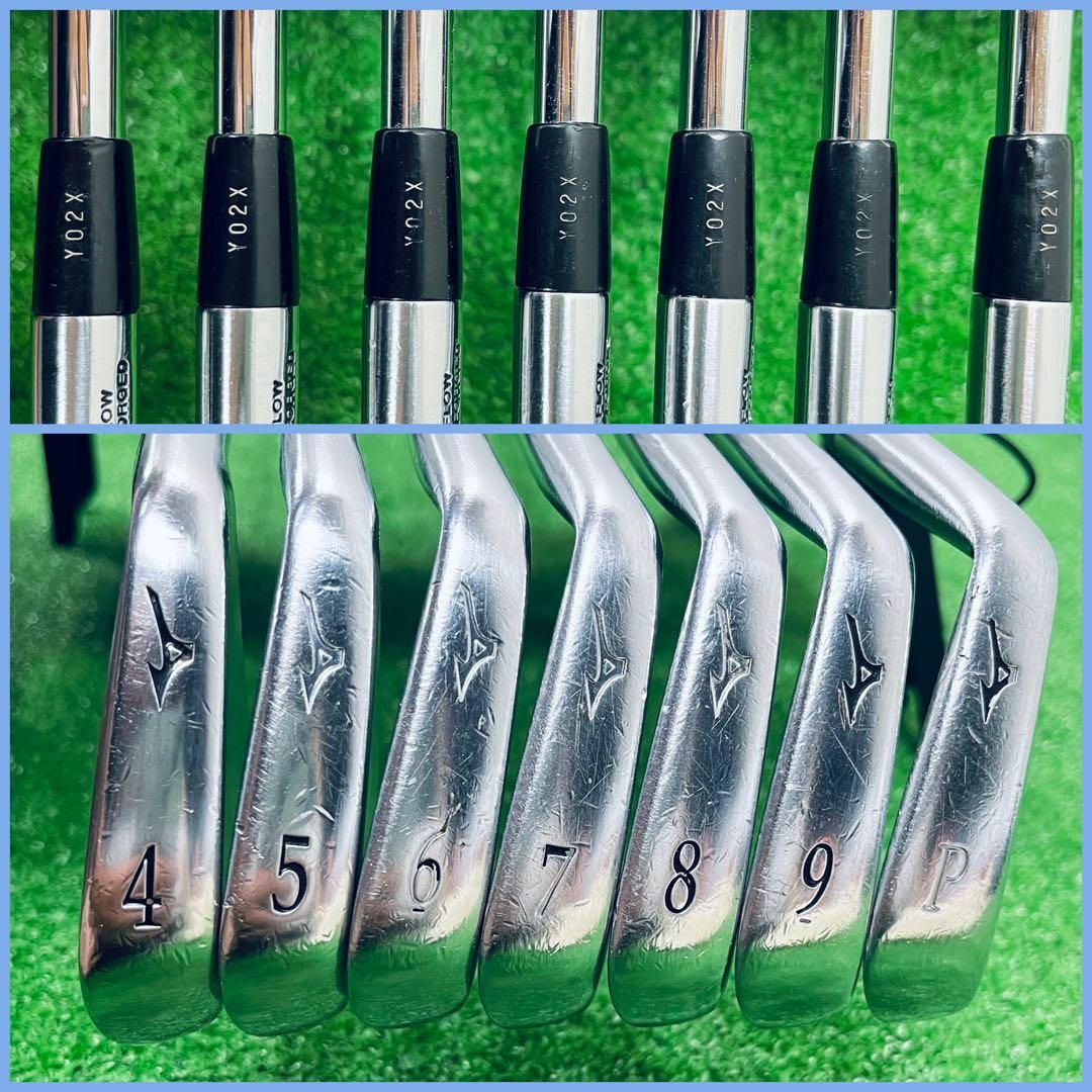 MIZUNO - 【厳選名器】 ミズノ マッスルバック アイアン MP68 FORGED 7 ...