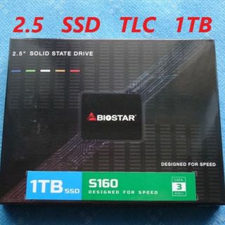 新品 未開封 BIOSTAR SSD 2.5 SATA 1TB 7mm TLCの通販｜ラクマ