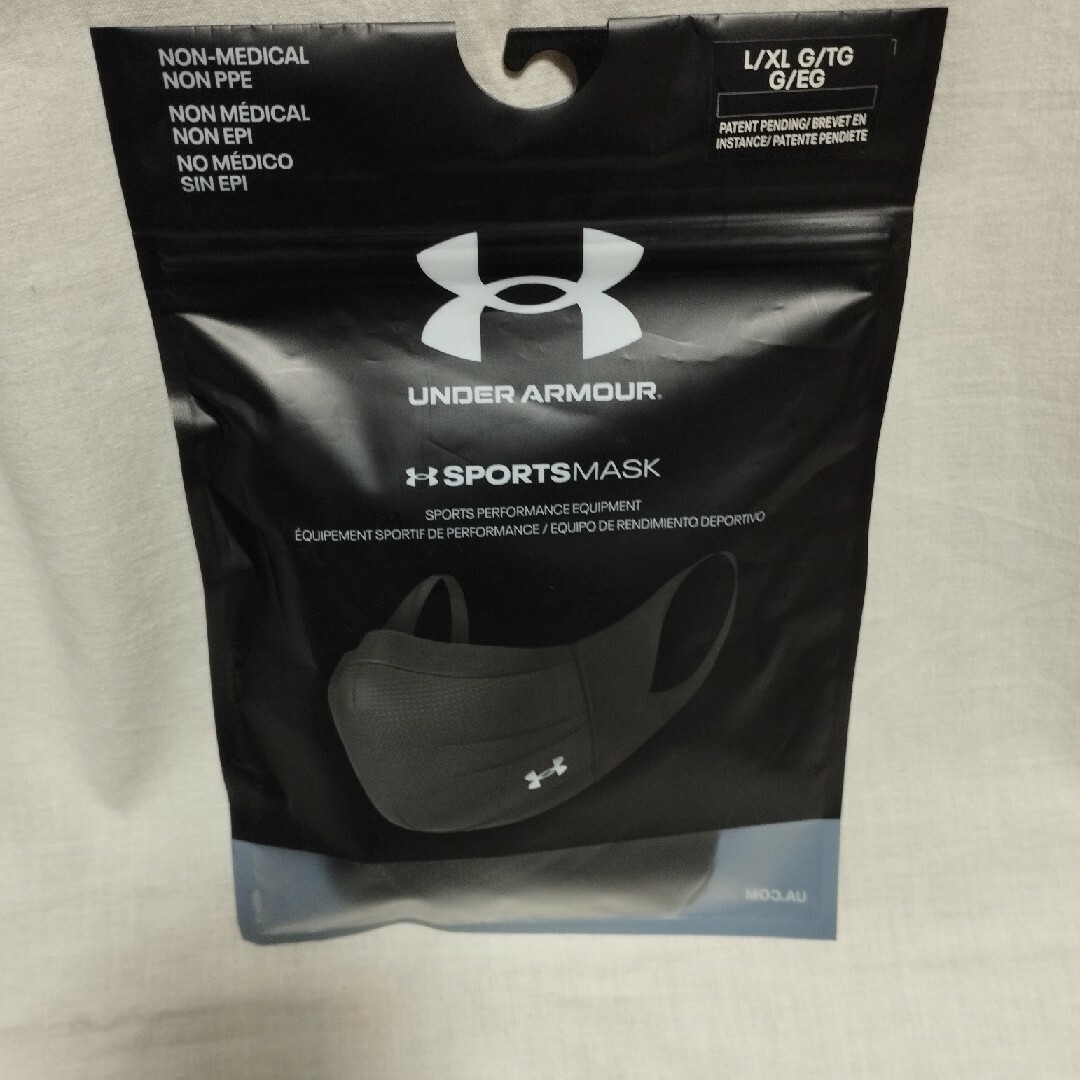 UNDER ARMOUR(アンダーアーマー)のUNDER ARMOUR SPORTSMASK L XLアンダーアーマー　マスク スポーツ/アウトドアのスポーツ/アウトドア その他(その他)の商品写真