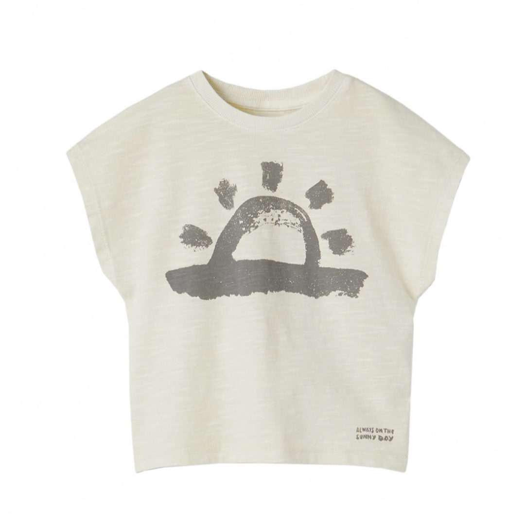 ZARA KIDS(ザラキッズ)のZARAキッズ　Tシャツ 新品未使用 12-18months 86 80 90 キッズ/ベビー/マタニティのベビー服(~85cm)(Ｔシャツ)の商品写真