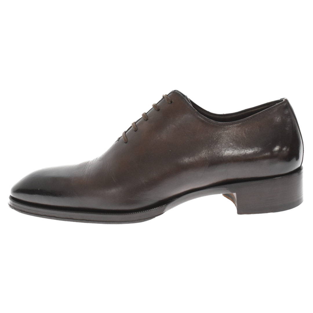 TOM FORD - TOM FORD トムフォード Burnished Leather Lace-Up Oxfords