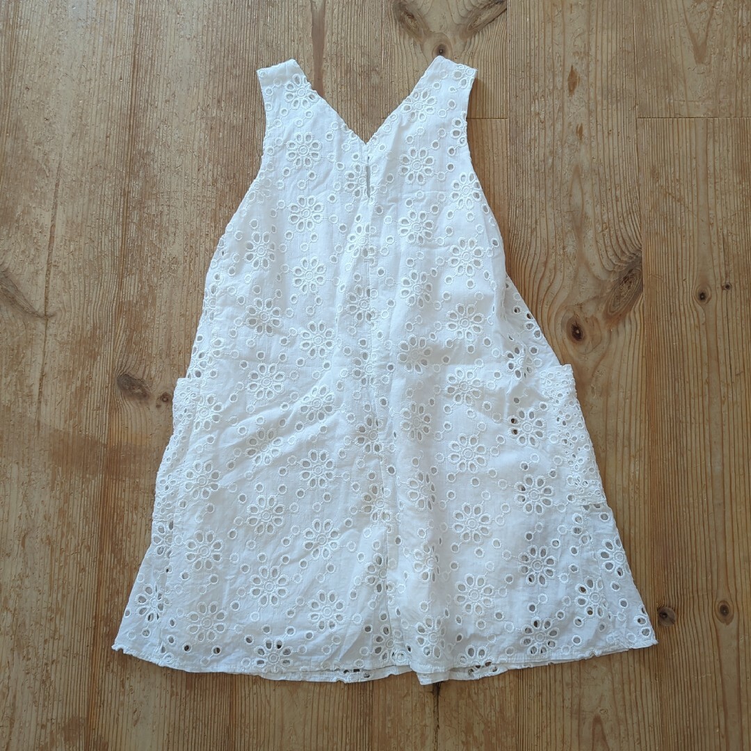 ZARA KIDS(ザラキッズ)のZARA　ザラ　ワンピース　白　レース キッズ/ベビー/マタニティのキッズ服女の子用(90cm~)(ワンピース)の商品写真