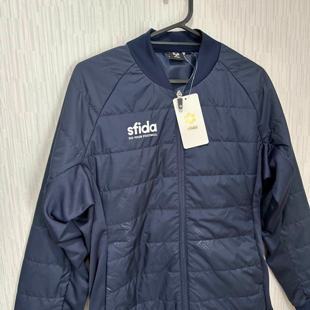 sfida(スフィーダ)のsfidaスフィーダ サッカーウェア スタンドカラー裏起毛ジャケットメンズS新品 スポーツ/アウトドアのサッカー/フットサル(ウェア)の商品写真