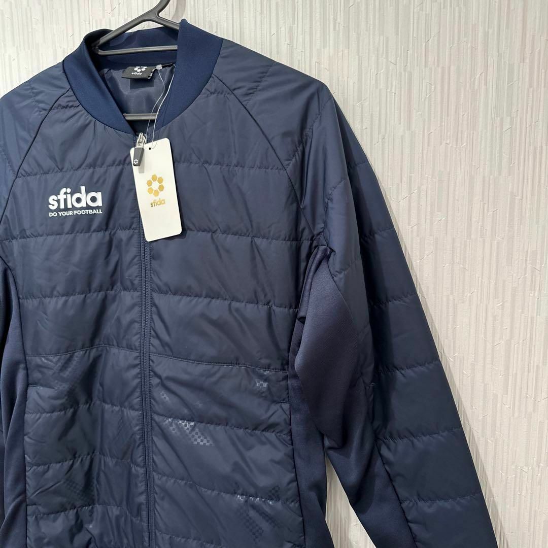 sfida(スフィーダ)のsfidaスフィーダ サッカーウェア スタンドカラー裏起毛ジャケットメンズS新品 スポーツ/アウトドアのサッカー/フットサル(ウェア)の商品写真