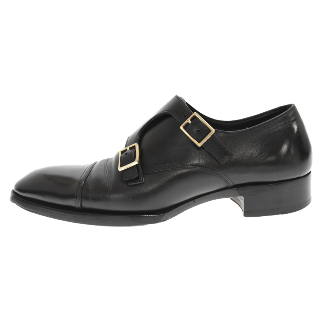 TOM FORD - TOM FORD トムフォード キャップトゥ ダブルモンク レザー