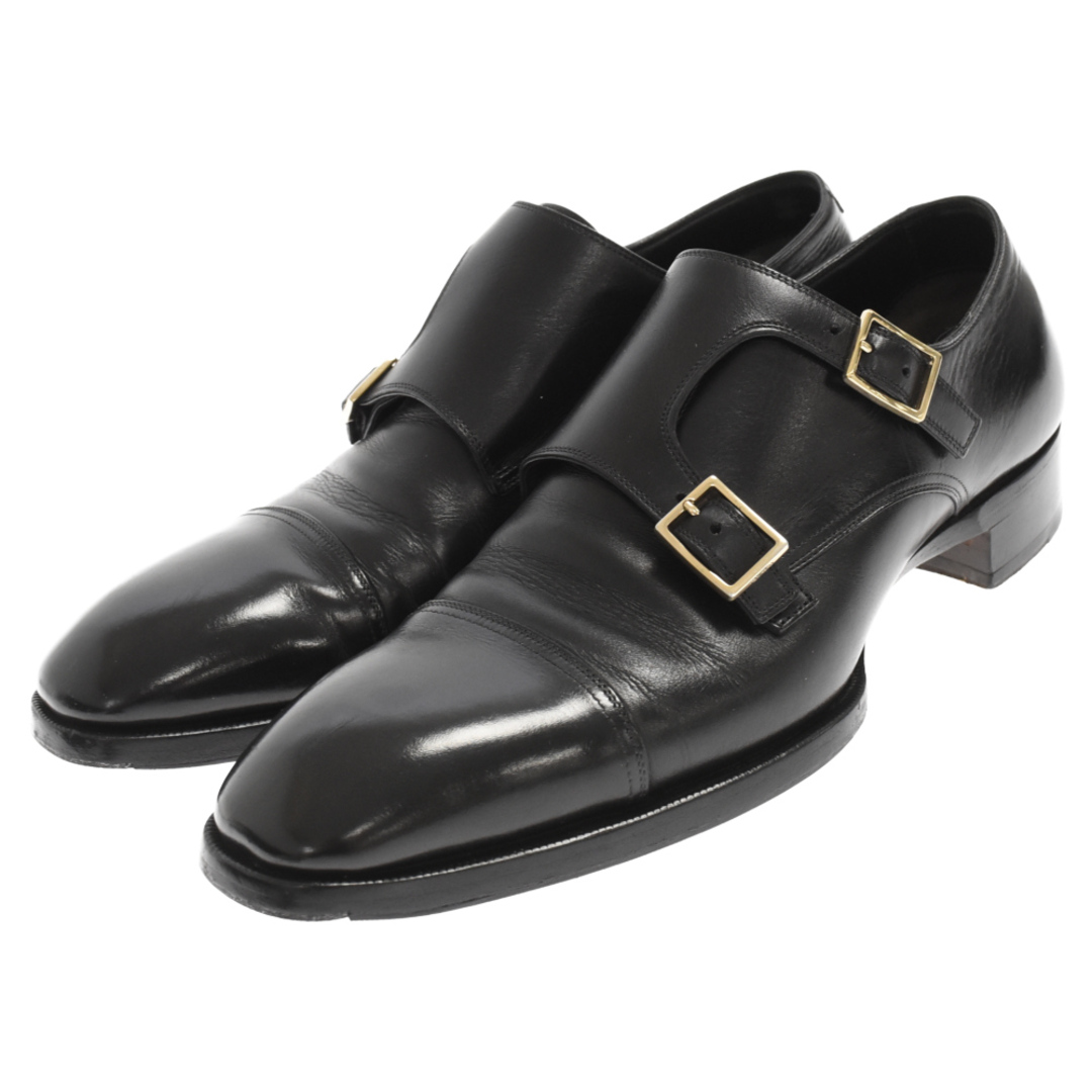 TOM FORD - TOM FORD トムフォード キャップトゥ ダブルモンク レザー