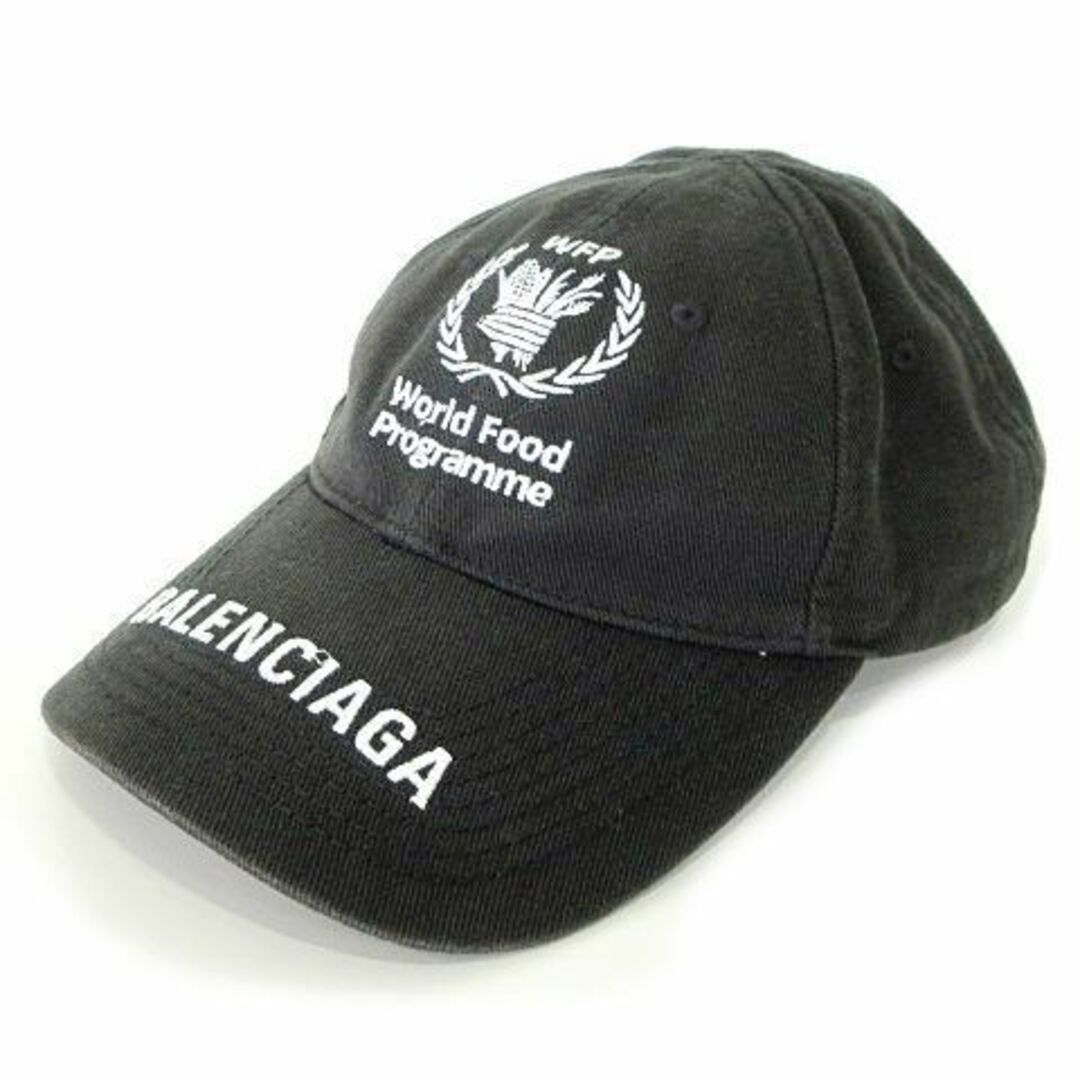 バレンシアガ BALENCIAGA WFP キャップ 帽子 L 黒 ■GY09のサムネイル