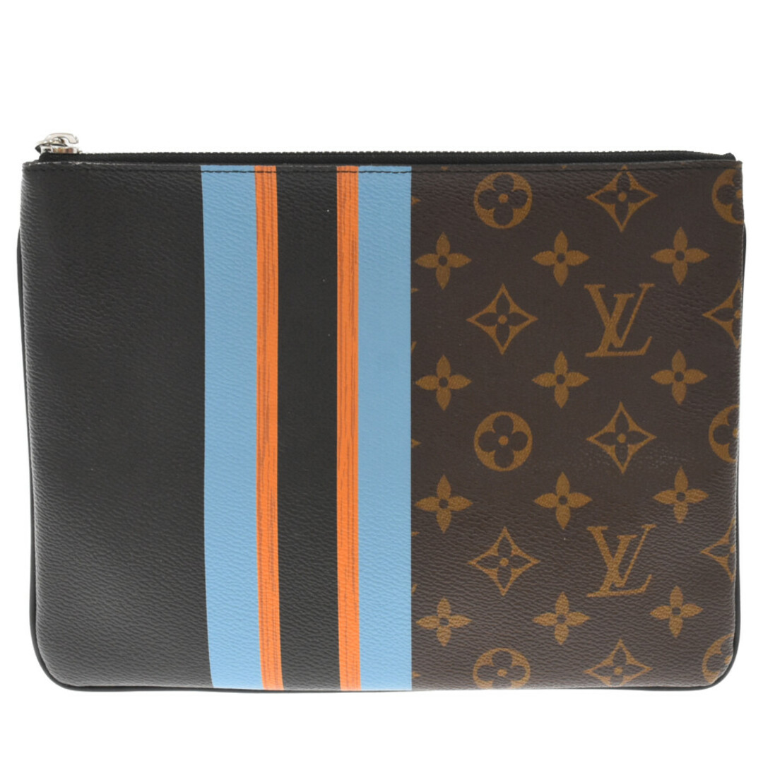 LOUIS VUITTON ルイヴィトン モノグラム ポシェット プラットMM ハンドバッグ クラッチバッグ ポーチ ラインプリント M62378