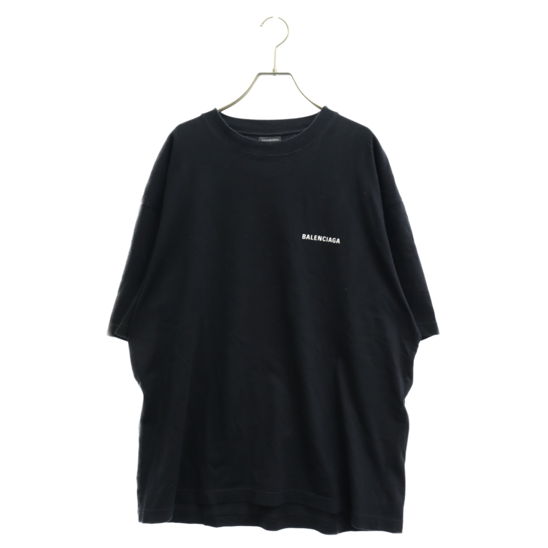 バレンシアガ　ロゴ　Tシャツ　TGV75 BB トップス　ブルー