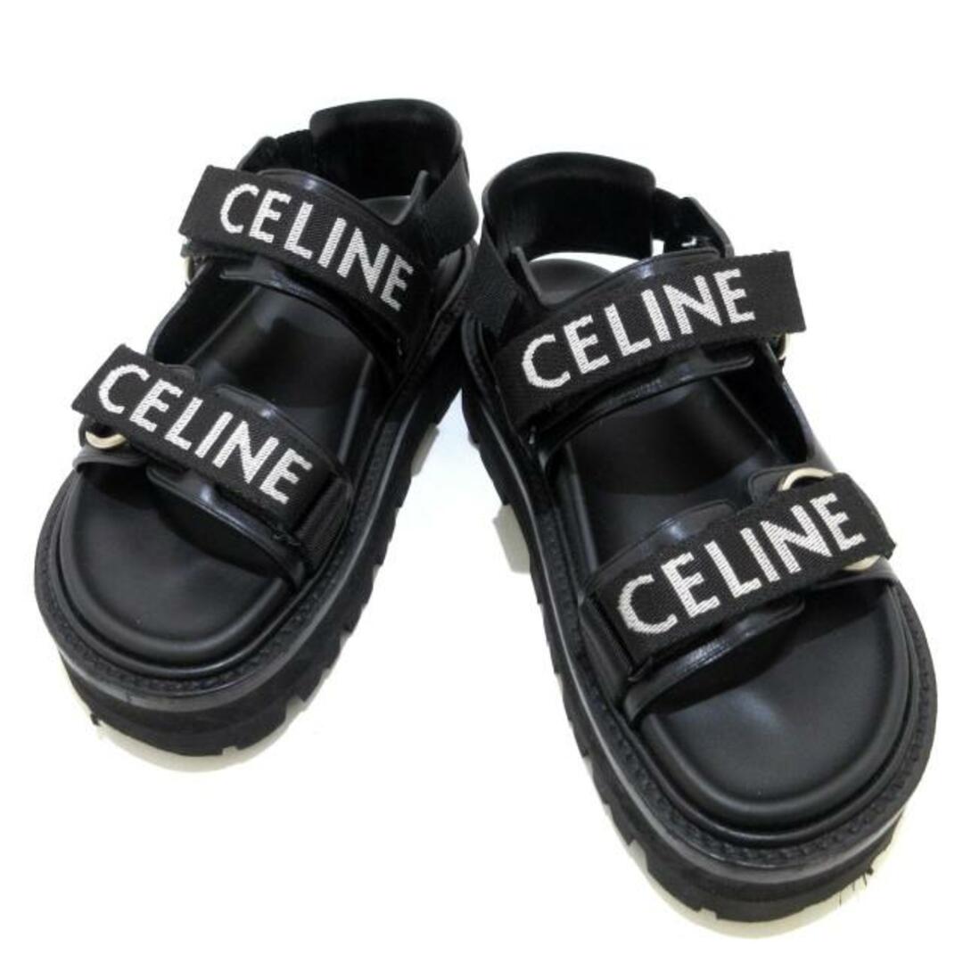 celine - セリーヌ サンダル 36 レディース - 黒の通販 by ブラン