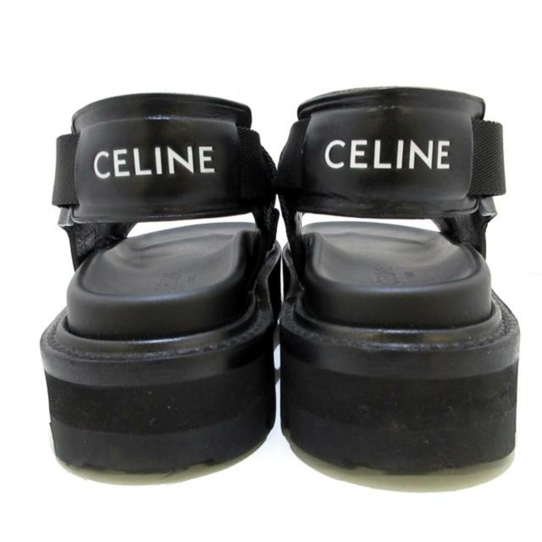 celine - セリーヌ サンダル 36 レディース - 黒の通販 by ブラン