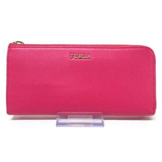 Furla - フルラ 長財布 ピンク L字ファスナーの通販 by ブランディア ...