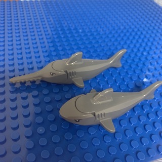 レゴ(Lego)のLEGO サメ　鮫　ノコギリザメ(積み木/ブロック)