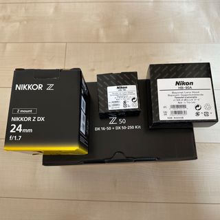 Nikon z50  ダブルズームキット　単焦点レンズセット(ミラーレス一眼)