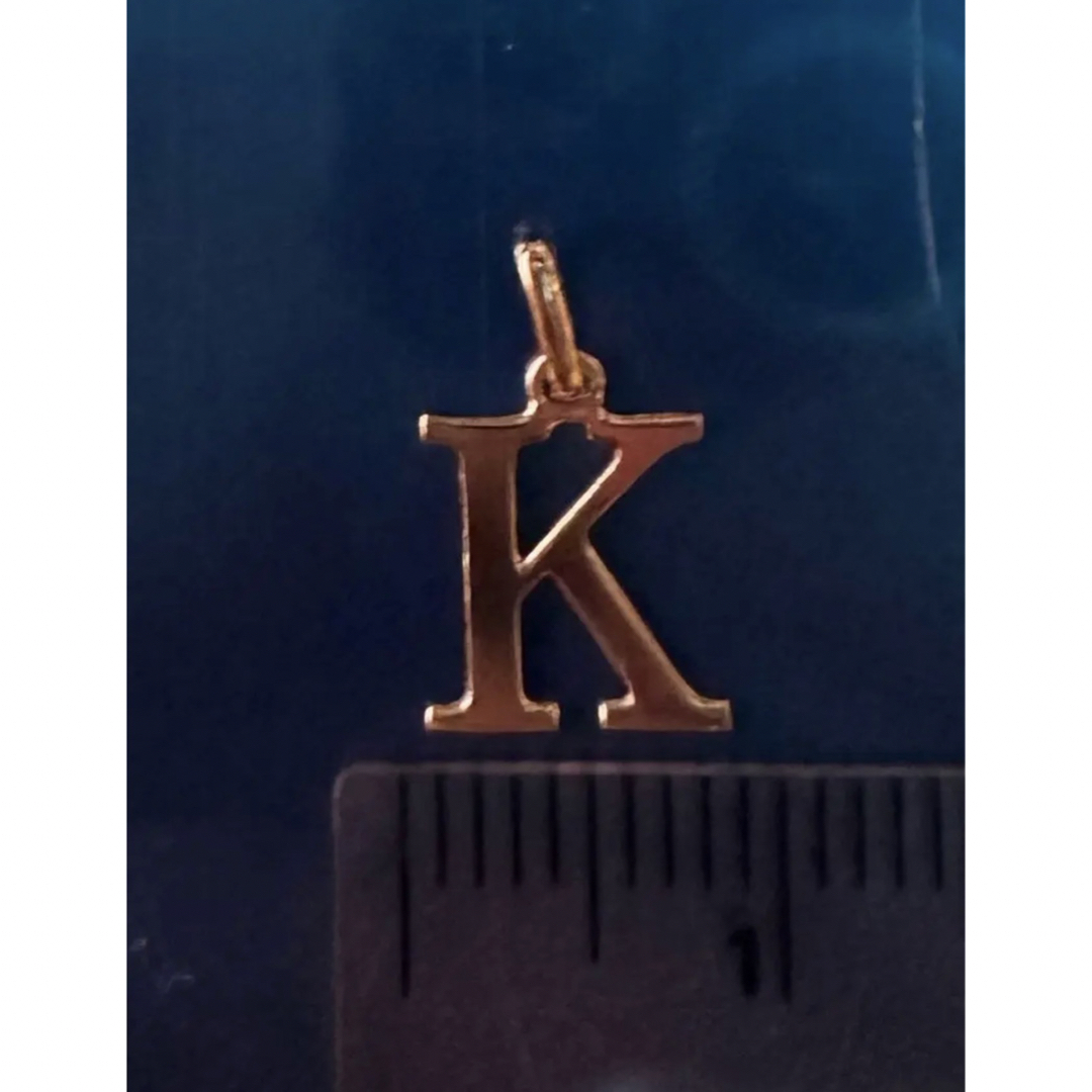 k18 イニシャル K ネックレストップ 約0.3g 新品未使用 レディースのアクセサリー(ネックレス)の商品写真