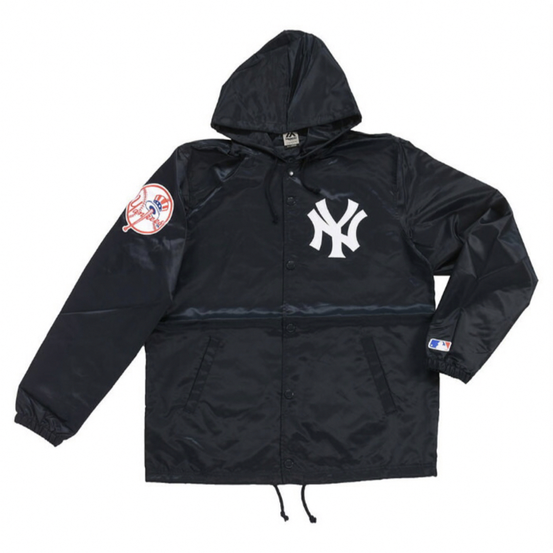 XL majestic Yankees コーチジャケット ヤンキース MLB