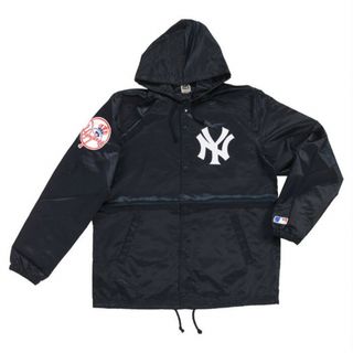 Majestic Yankees アノラックナイロンパーカー ネイビー XL