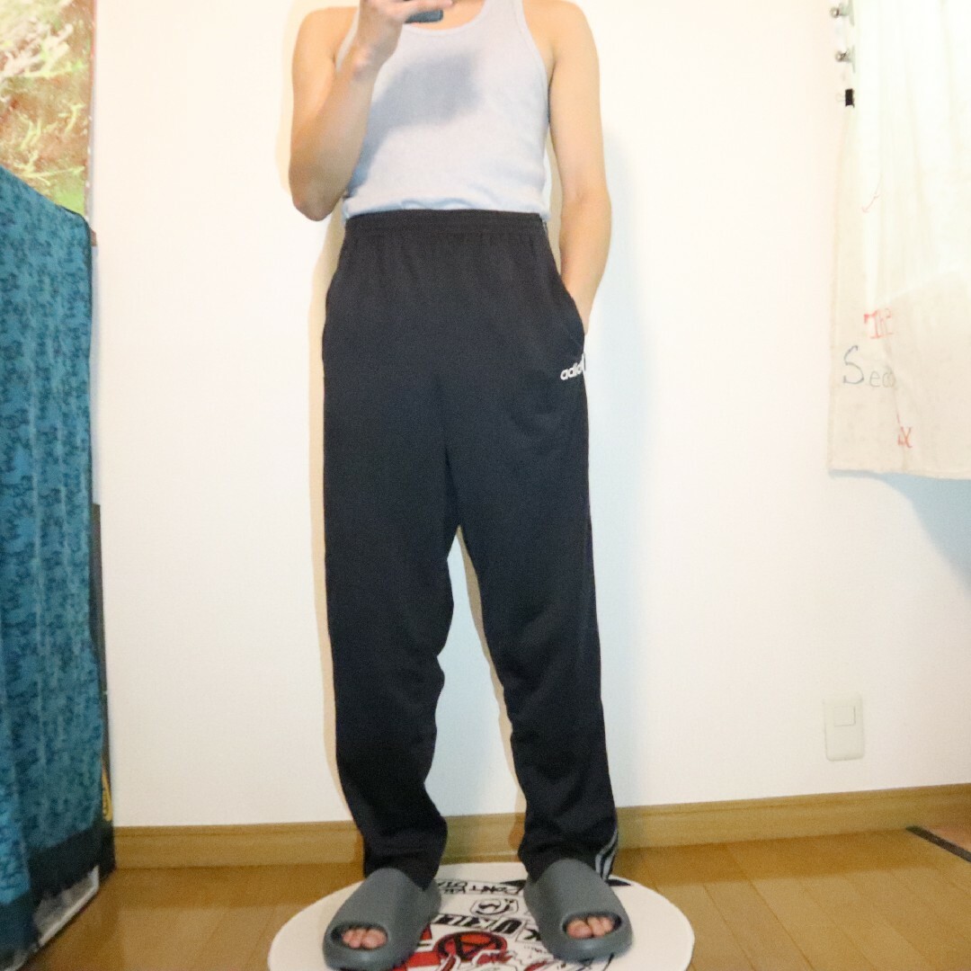 () 90's adidas ワイドトラックパンツ