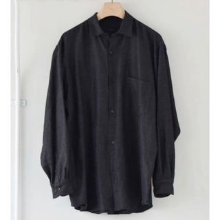 コモリ  21SS  T01-02021 シルク長袖シャツ  メンズ 2