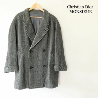 OLD Christian Dior MONSIEUR モヘアツイードコート