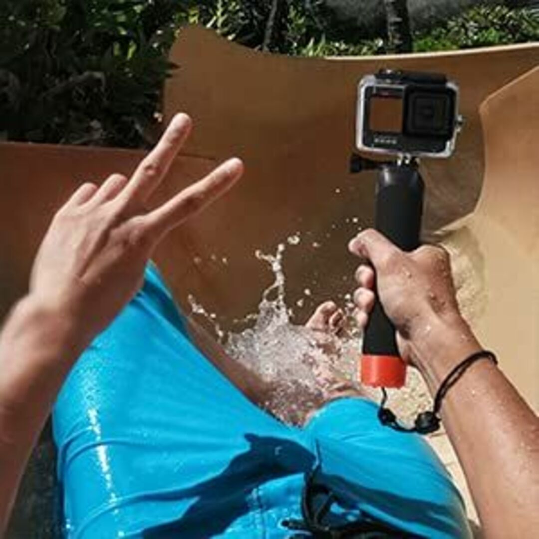 Vkesenフローティングハンドグリップ,防水一脚,GoPro用アクセサリー ダ スマホ/家電/カメラのカメラ(その他)の商品写真